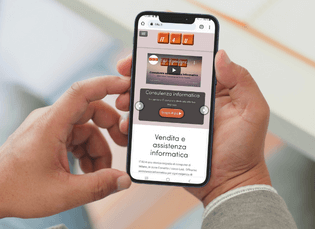 Website IT4U - Consulenza e assistenza tecnica IT - Sito web WordPress dedicato ad un punto vendita di informatica di Milano